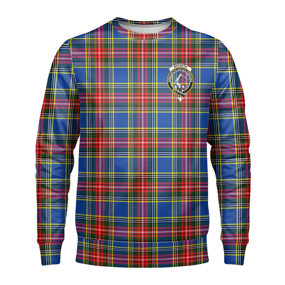 MacBeth Modern Tartan Crest Sweatshirt