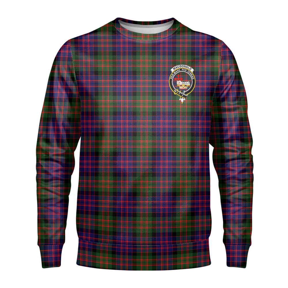 MacDonald Modern Tartan Crest Sweatshirt