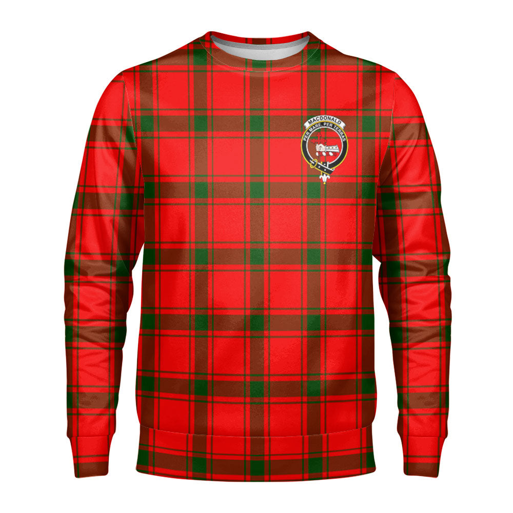 MacDonald of Sleat Tartan Crest Sweatshirt