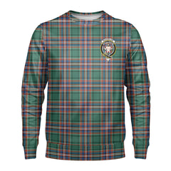 MacFarlane Hunting Ancient Tartan Crest Sweatshirt