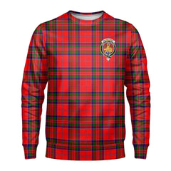 MacGillivray Modern Tartan Crest Sweatshirt