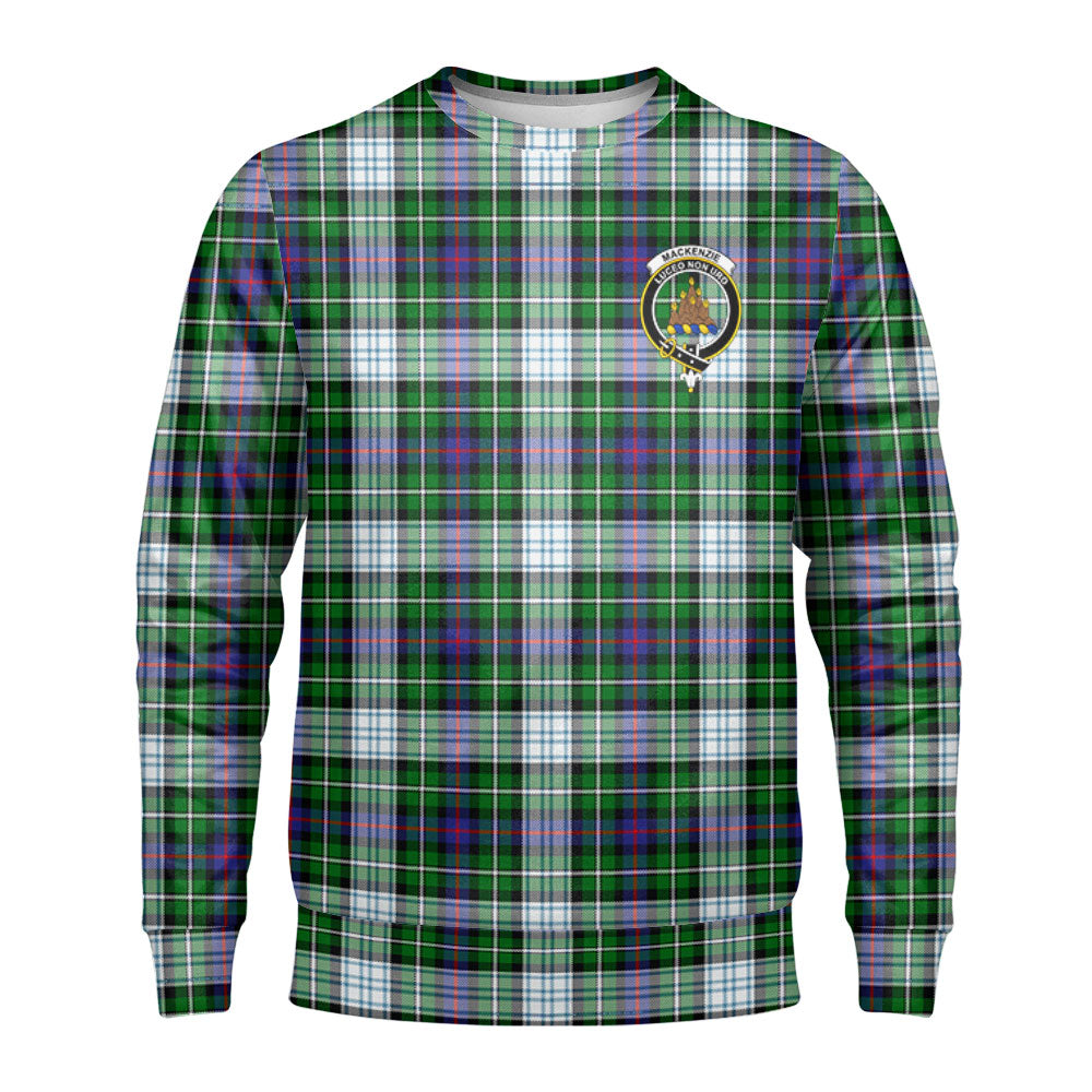 MacKenzie Dress Modern Tartan Crest Sweatshirt