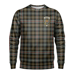 MacKenzie Weathered Tartan Crest Sweatshirt