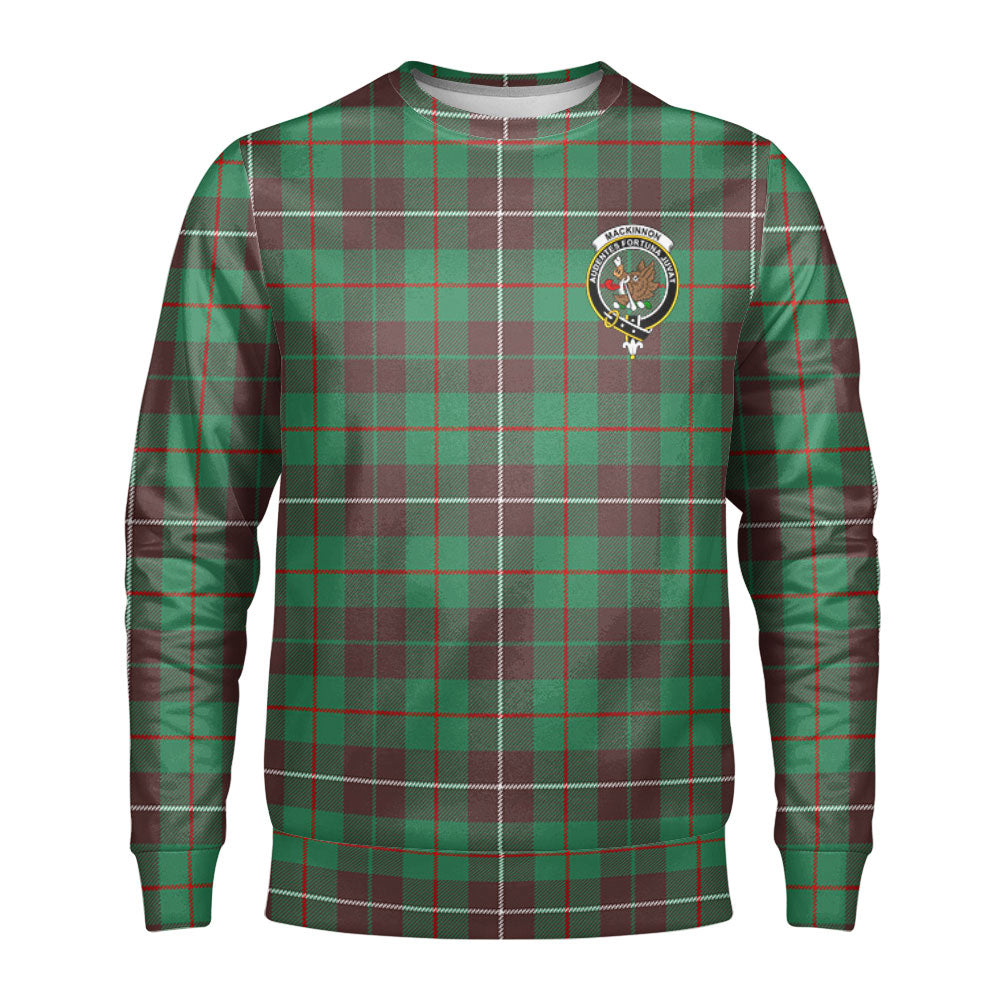 MacKinnon Hunting Ancient Tartan Crest Sweatshirt