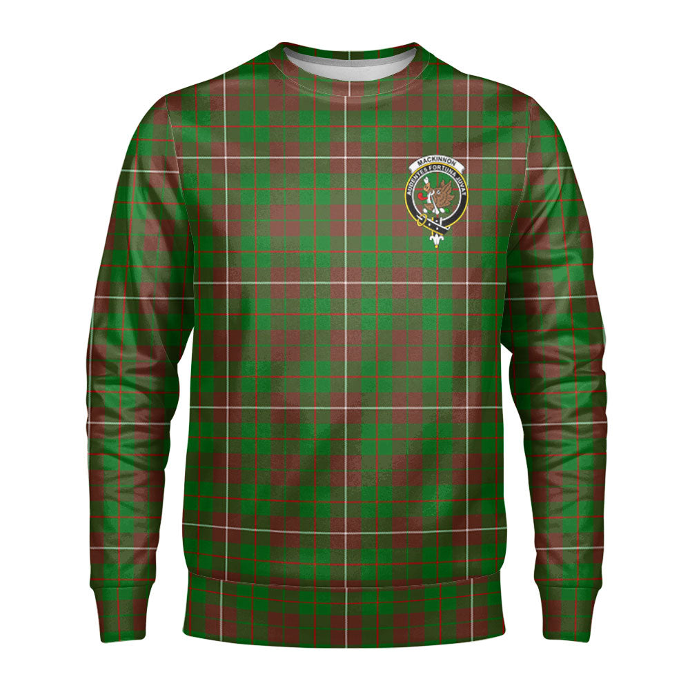 MacKinnon Hunting Modern Tartan Crest Sweatshirt