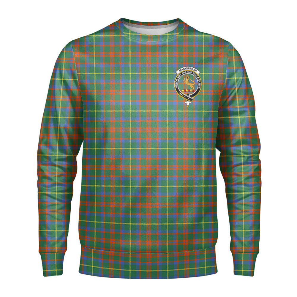 MacKintosh Hunting Ancient Tartan Crest Sweatshirt