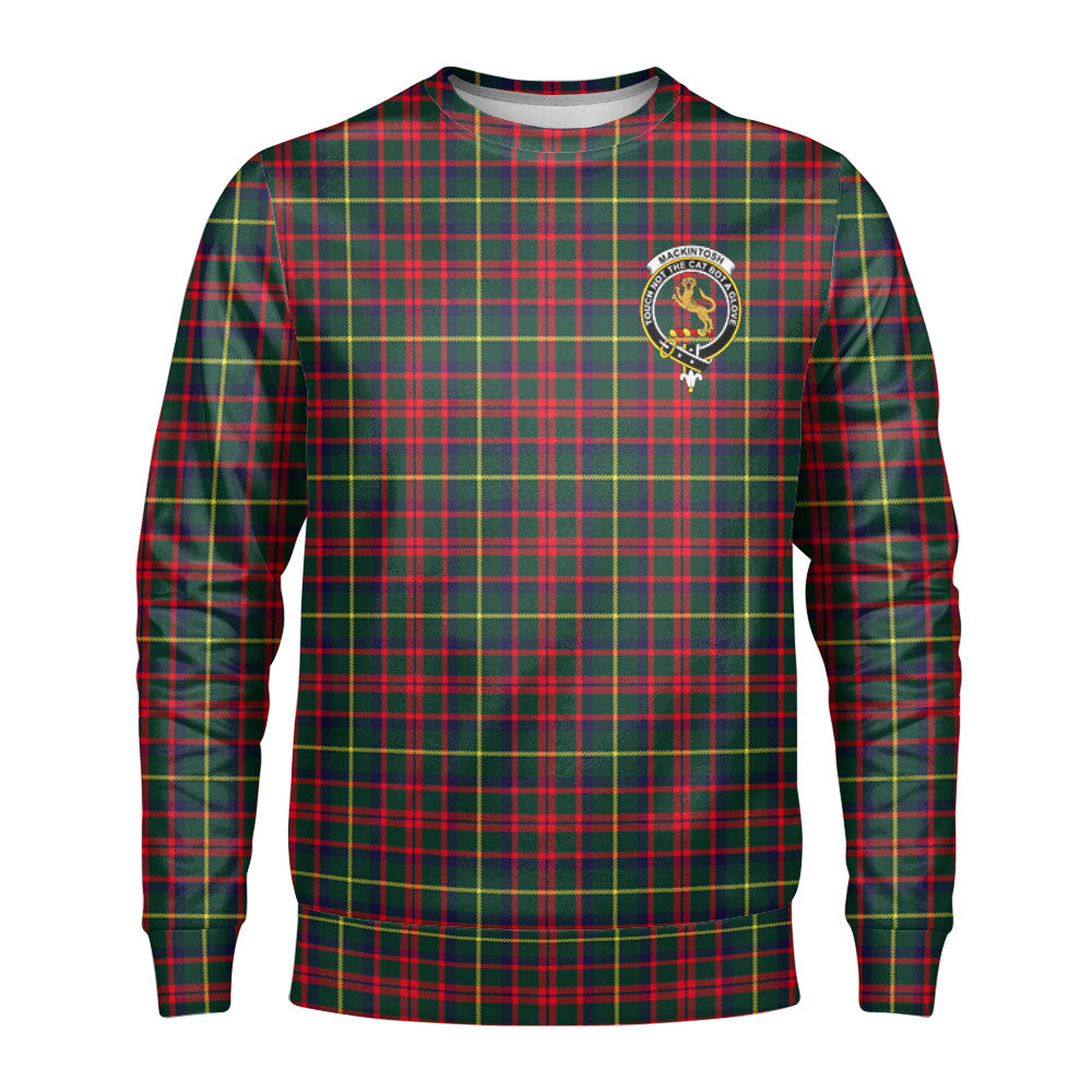 MacKintosh Hunting Modern Tartan Crest Sweatshirt