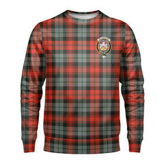 MacLachlan Weathered Tartan Crest Sweatshirt