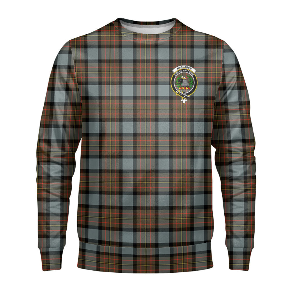 MacLaren Weathered Tartan Crest Sweatshirt