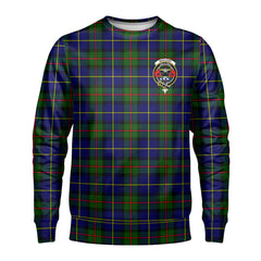 MacLeod of Harris Modern Tartan Crest Sweatshirt