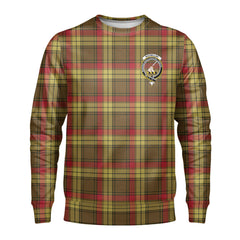 MacMillan Old Weathered Tartan Crest Sweatshirt