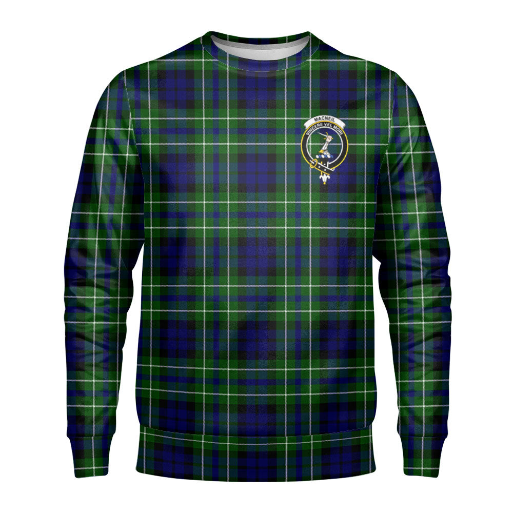 MacNeil of Colonsay Modern Tartan Crest Sweatshirt