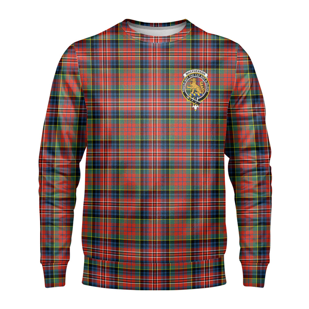 MacPherson Ancient Tartan Crest Sweatshirt