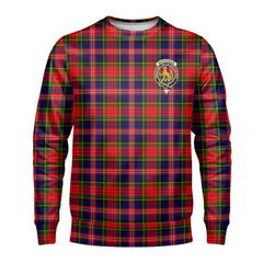 MacPherson Modern Tartan Crest Sweatshirt