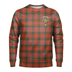 MacPherson Weathered Tartan Crest Sweatshirt