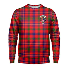 MacRae Modern Tartan Crest Sweatshirt