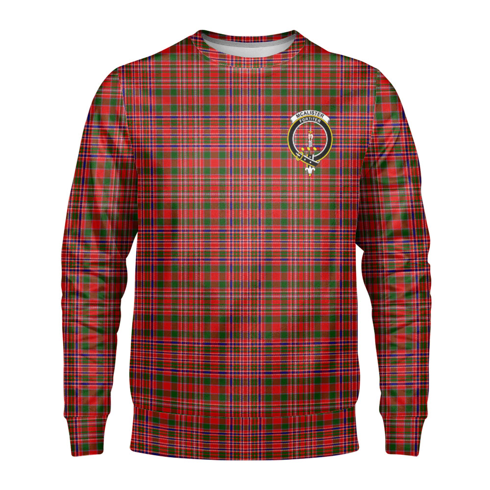 McAlister Modern Tartan Crest Sweatshirt