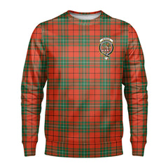 McAulay Ancient Tartan Crest Sweatshirt