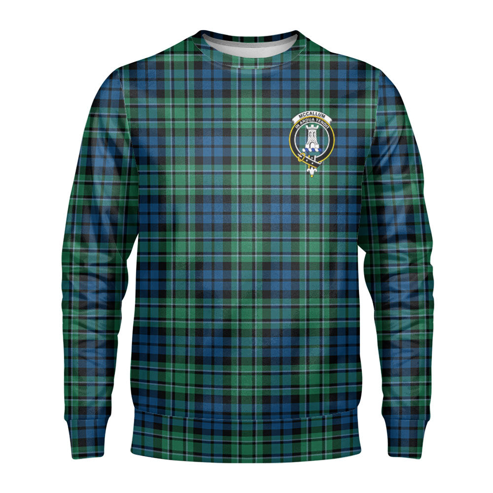 McCallum Ancient Tartan Crest Sweatshirt