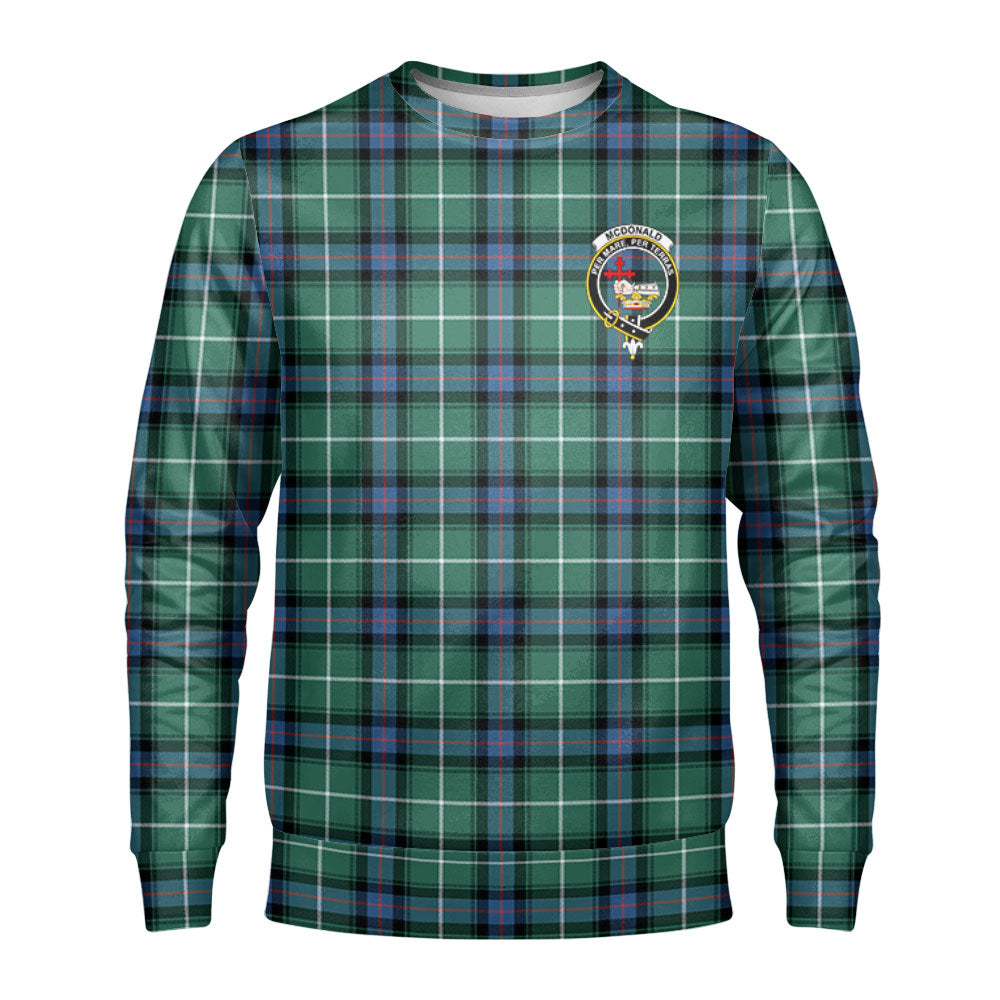 McDonald of the Isles Hunting Ancient Tartan Crest Sweatshirt