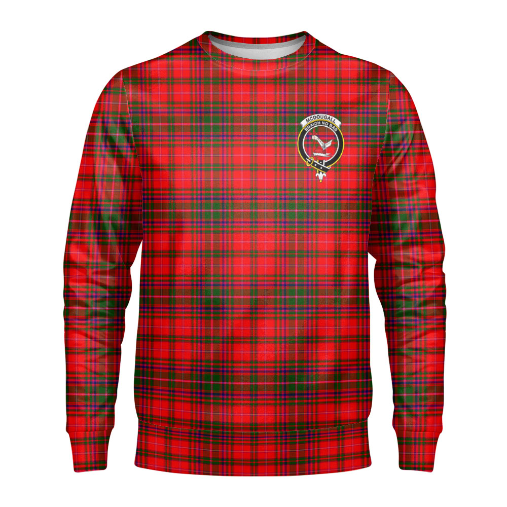 McDougall Modern Tartan Crest Sweatshirt