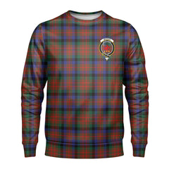 McDuff Hunting Modern Tartan Crest Sweatshirt