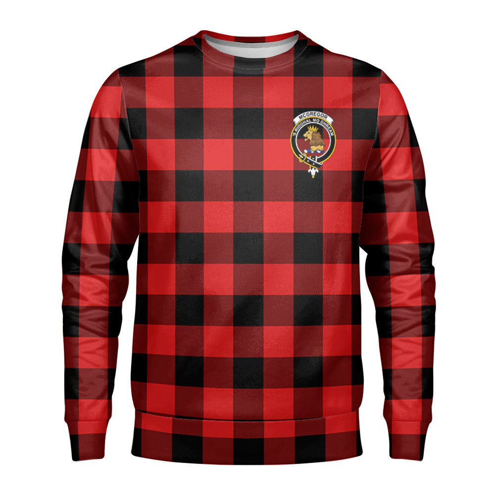 McGregor Rob Roy Modern Tartan Crest Sweatshirt