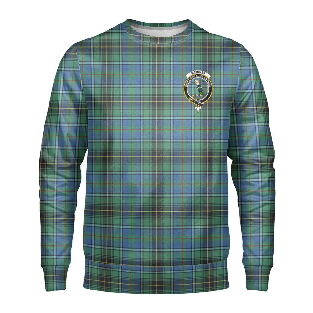 McInnes Ancient Tartan Crest Sweatshirt