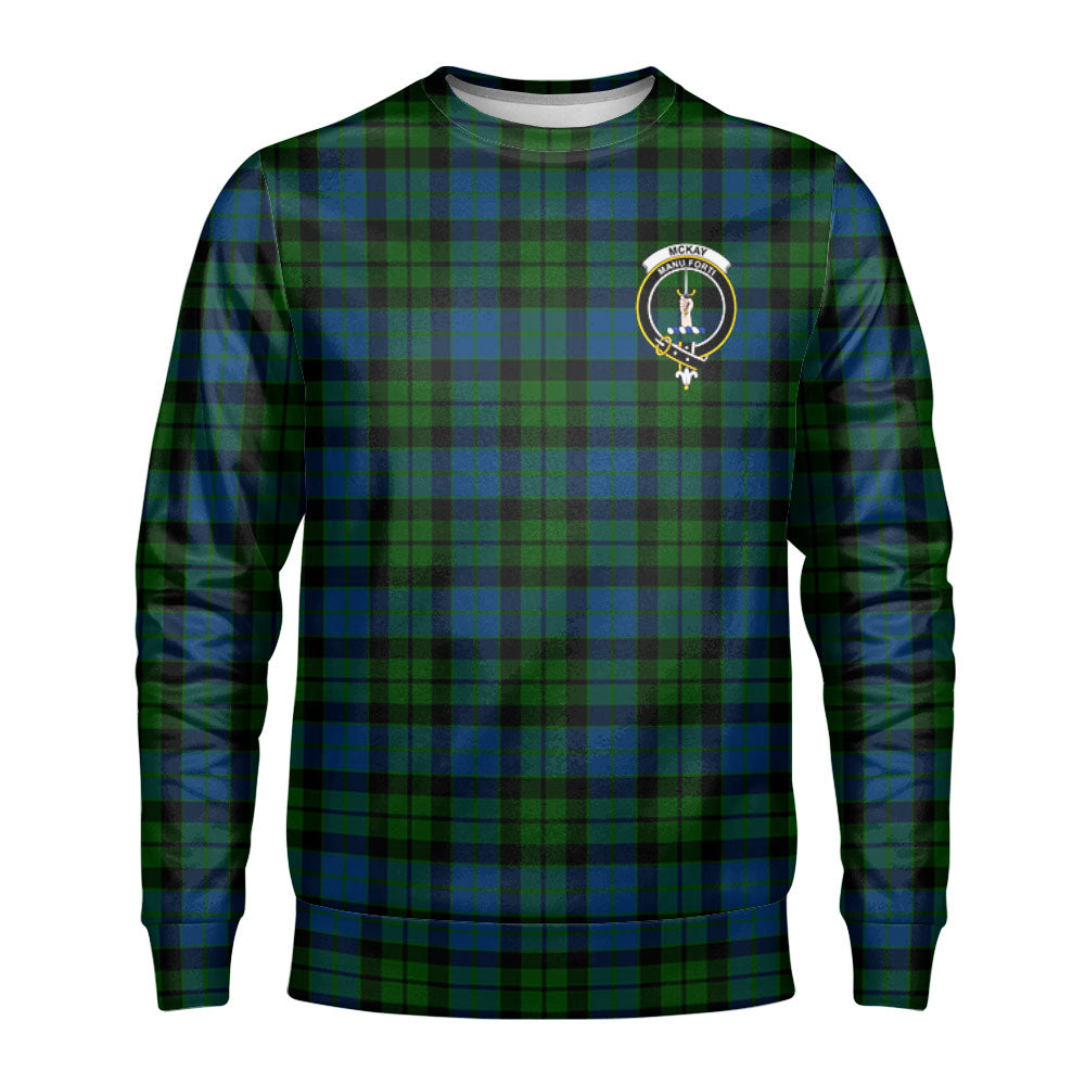 McKay Modern Tartan Crest Sweatshirt