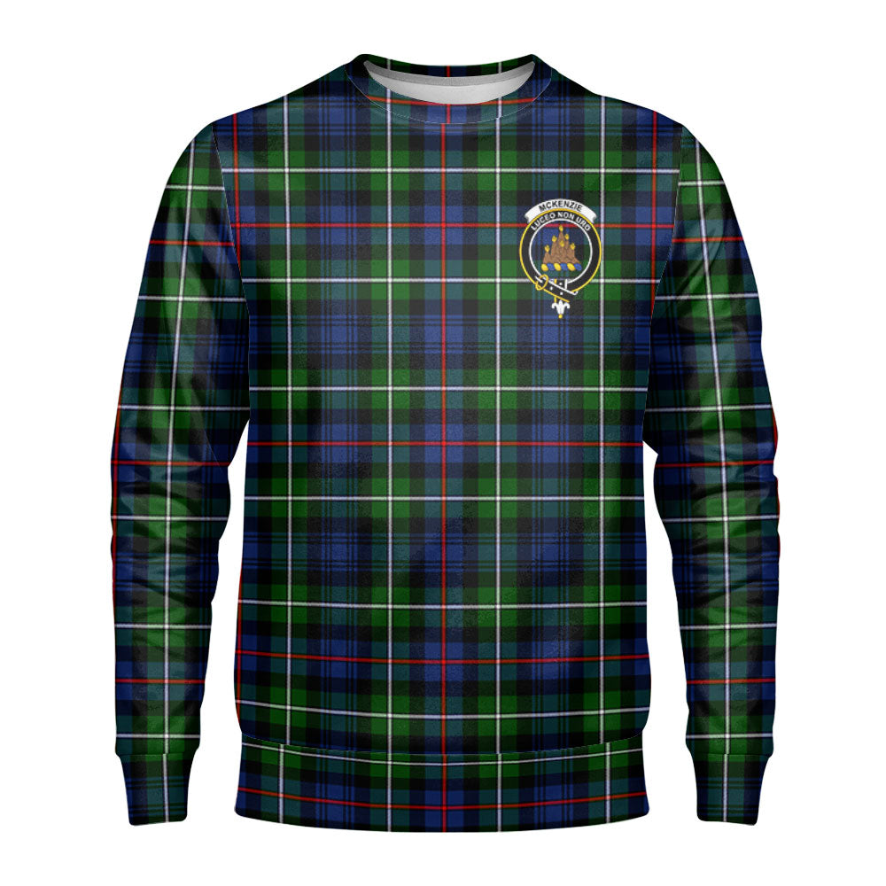 McKenzie Modern Tartan Crest Sweatshirt