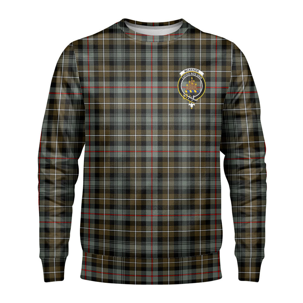 McKenzie Weathered Tartan Crest Sweatshirt