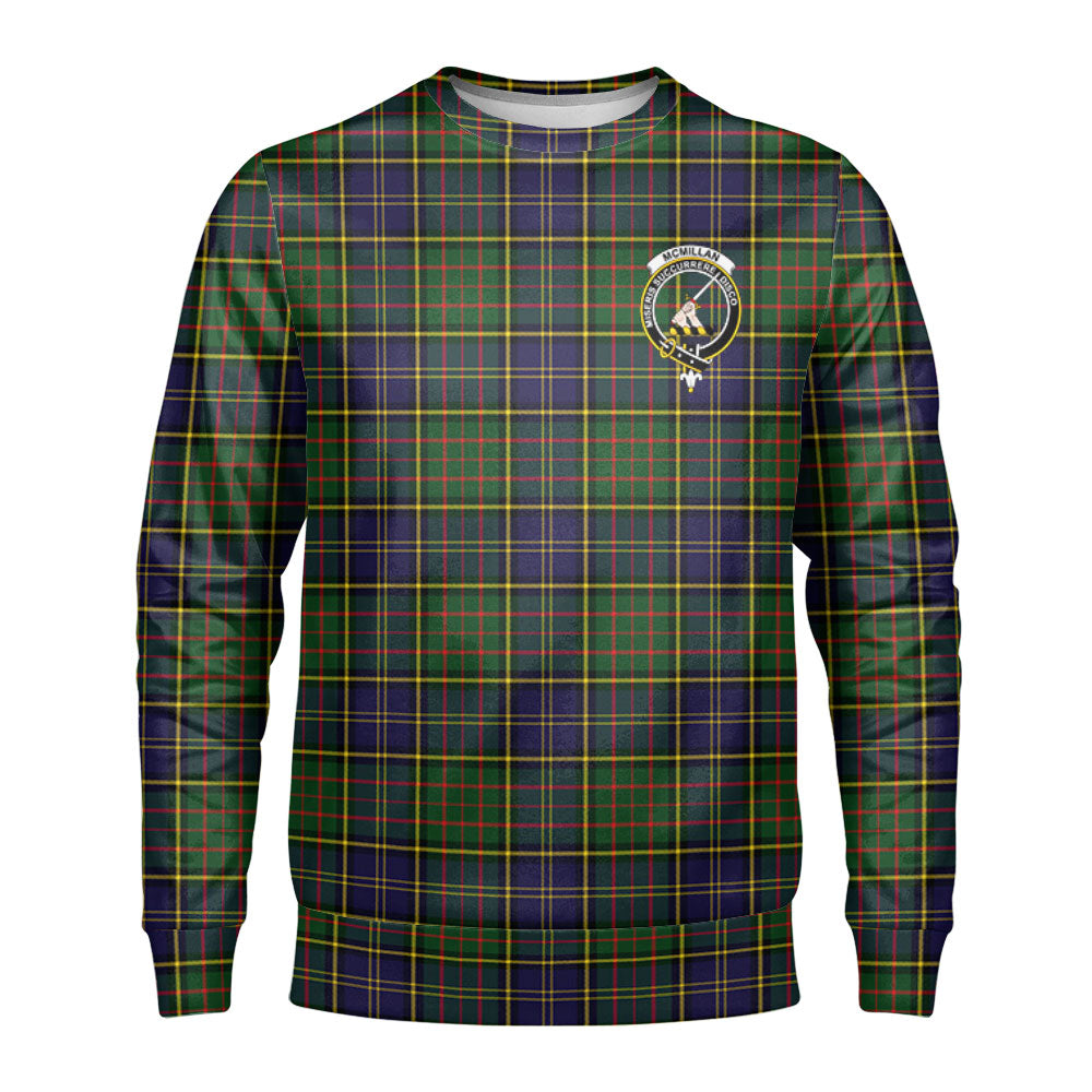 McMillan Hunting Modern Tartan Crest Sweatshirt