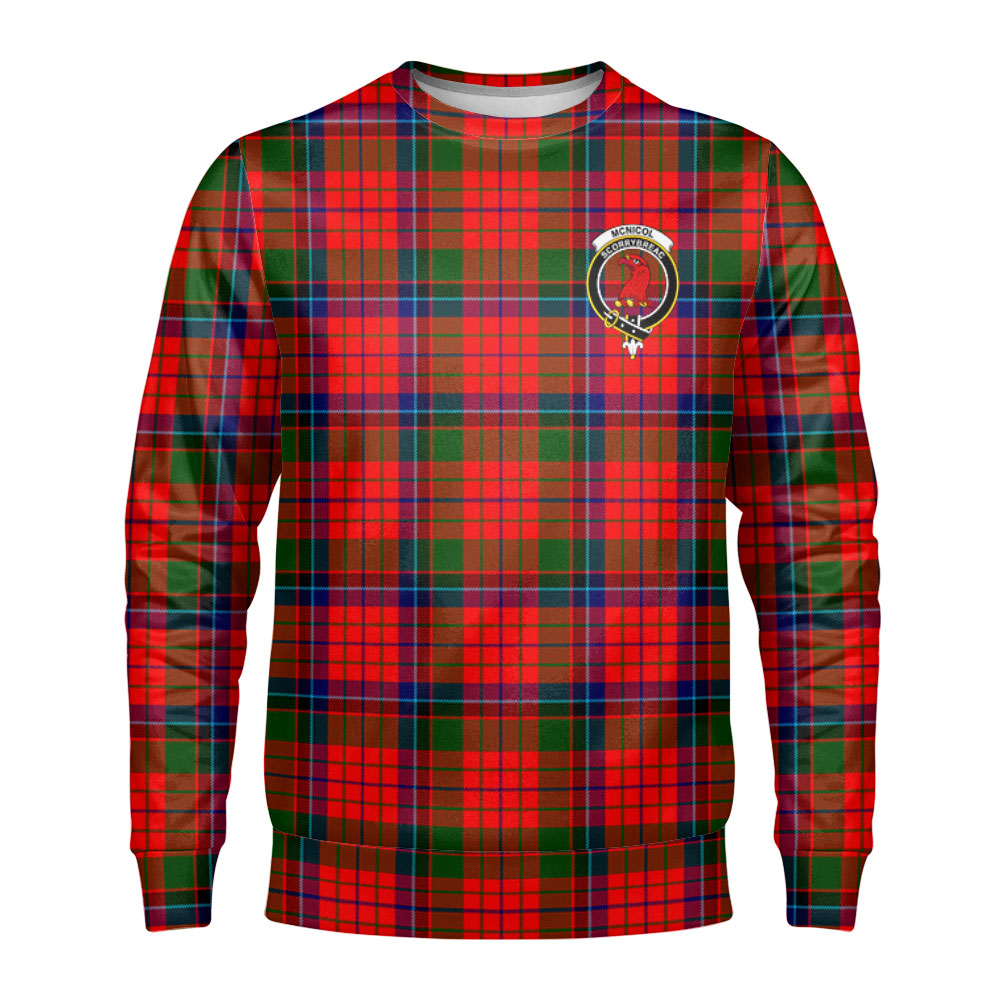 McNicol (of Scorrybreac) Tartan Crest Sweatshirt