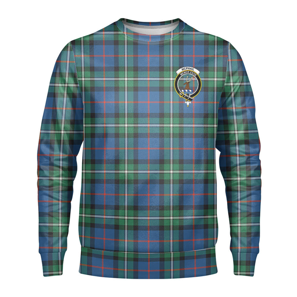 McPhail Hunting Ancient Tartan Crest Sweatshirt