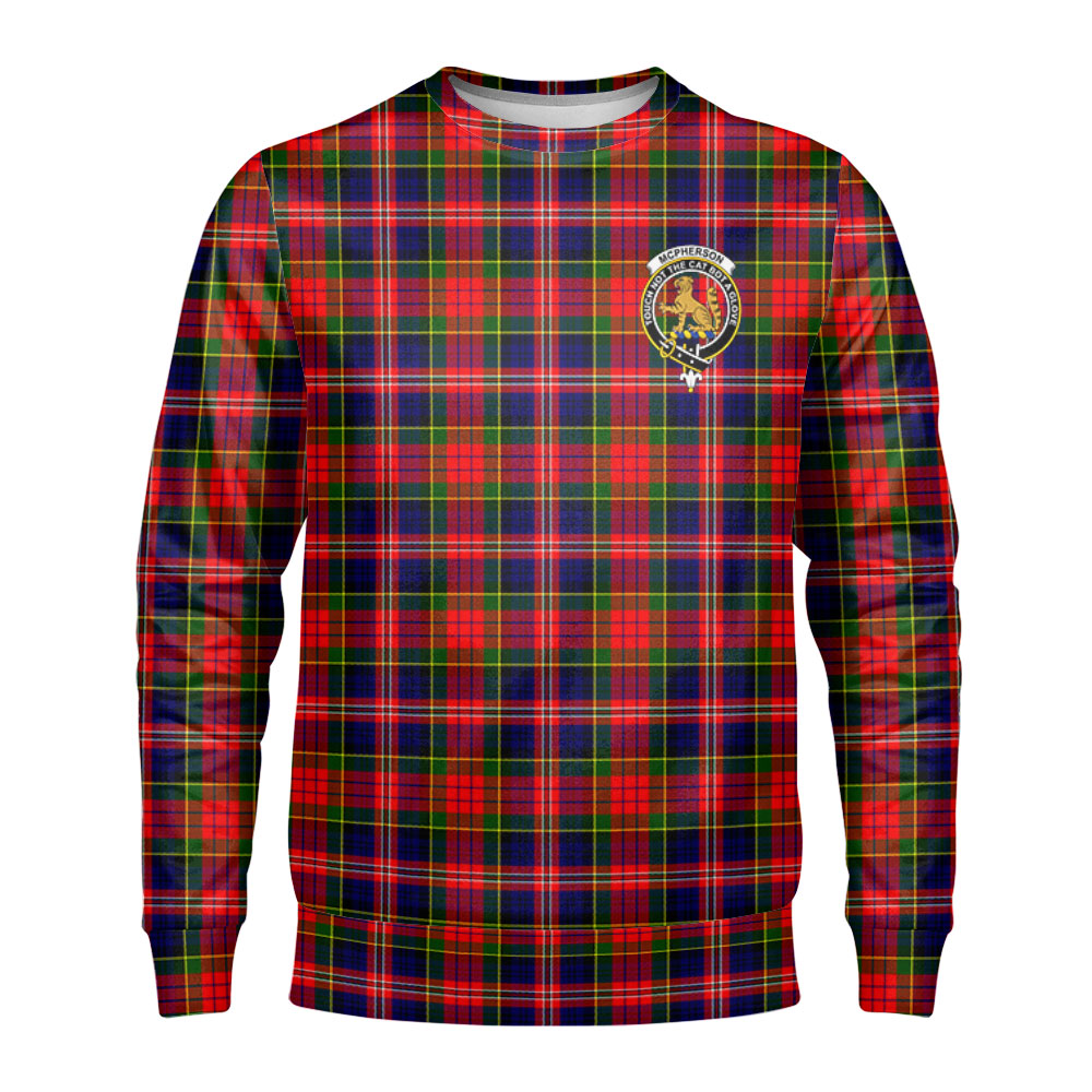 McPherson Modern Tartan Crest Sweatshirt