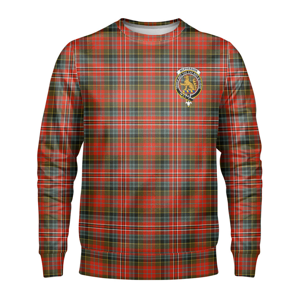 McPherson Weathered Tartan Crest Sweatshirt