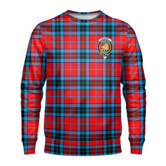 McTavish Modern Tartan Crest Sweatshirt