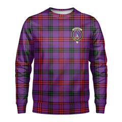 Montgomery Modern Tartan Crest Sweatshirt