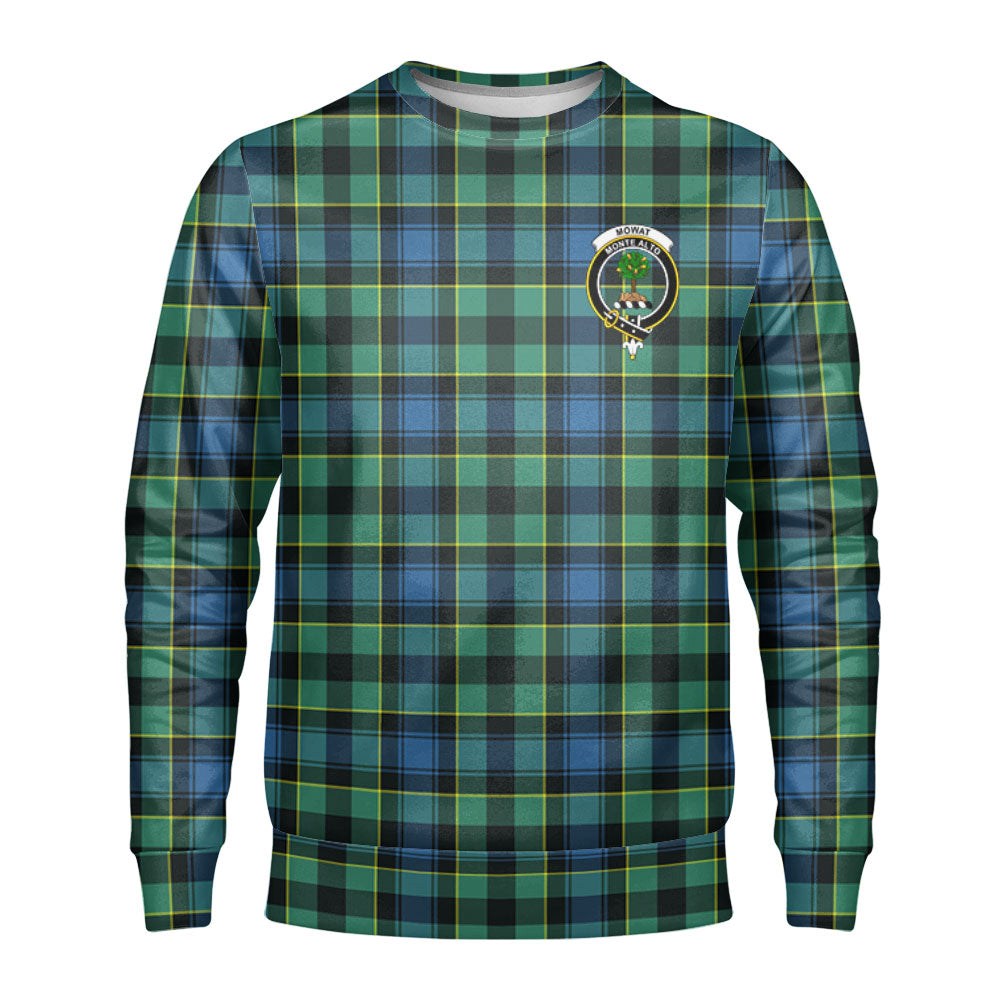 Mowat Ancient Tartan Crest Sweatshirt