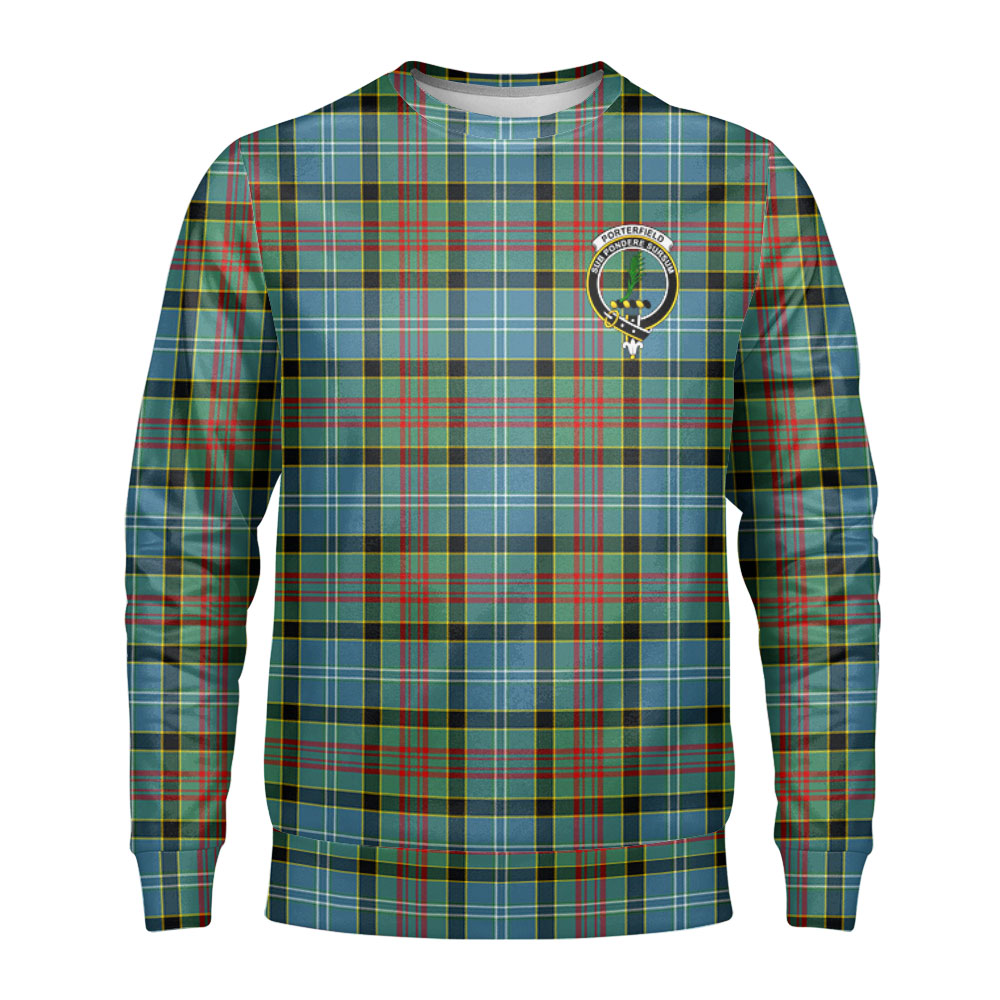 Porterfield Tartan Crest Sweatshirt