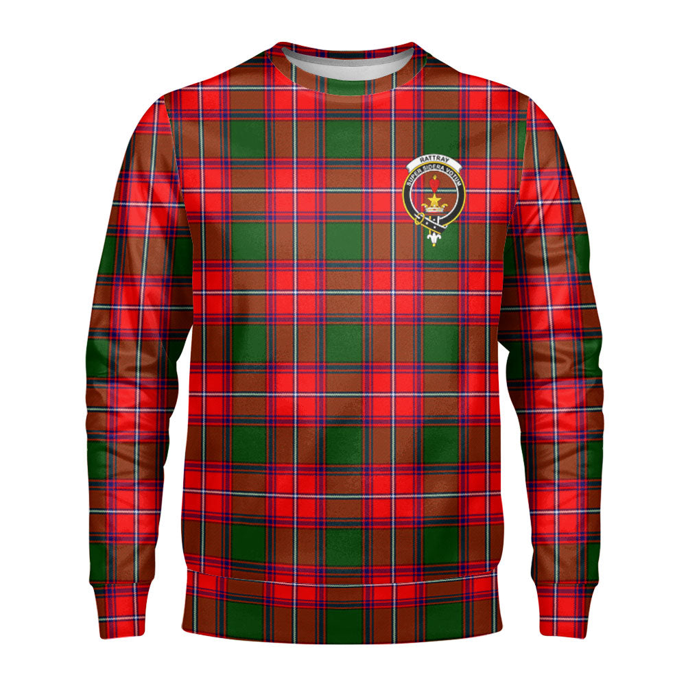 Rattray Modern Tartan Crest Sweatshirt