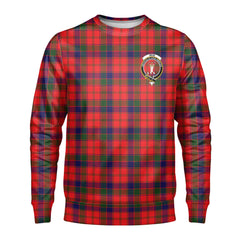 Reid Modern Tartan Crest Sweatshirt