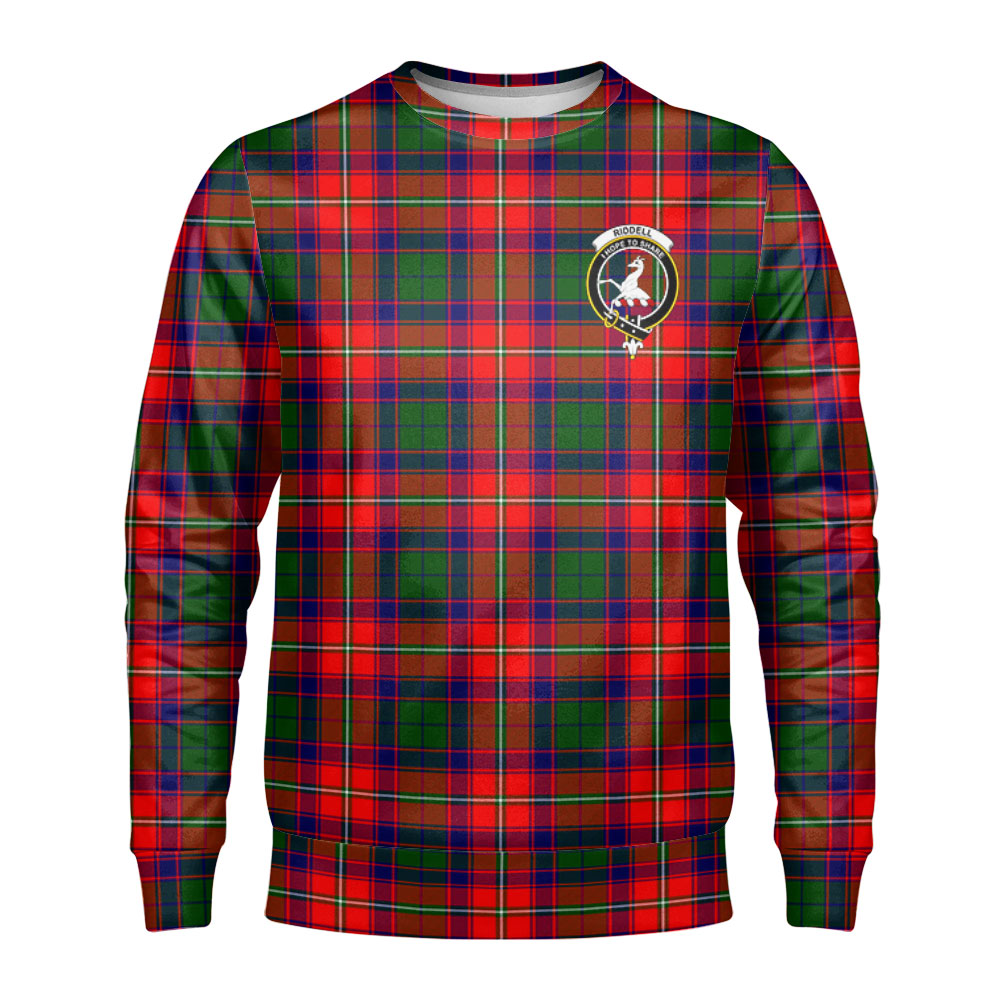 Riddell Tartan Crest Sweatshirt