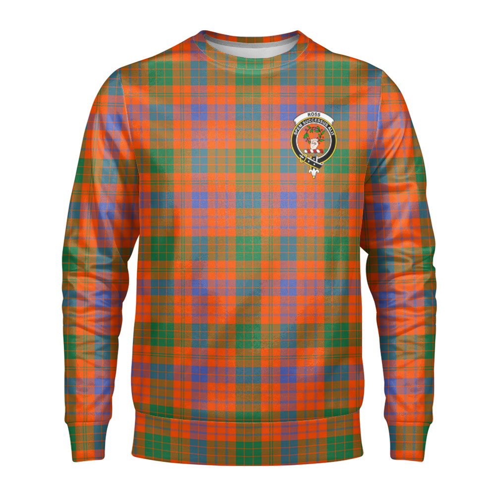 Ross Ancient Tartan Crest Sweatshirt