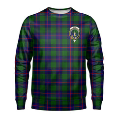 Shaw Modern Tartan Crest Sweatshirt