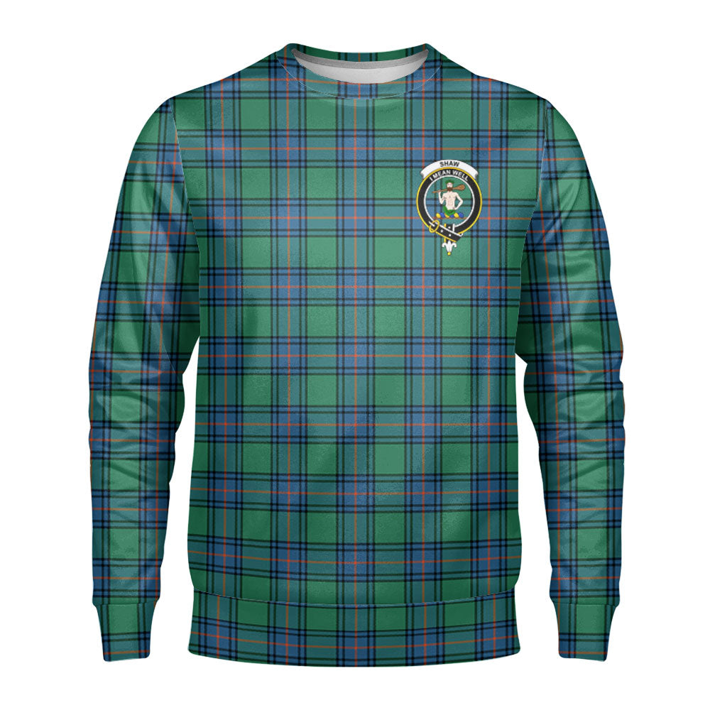 Shaw (of Sauchie) Ancient Tartan Crest Sweatshirt