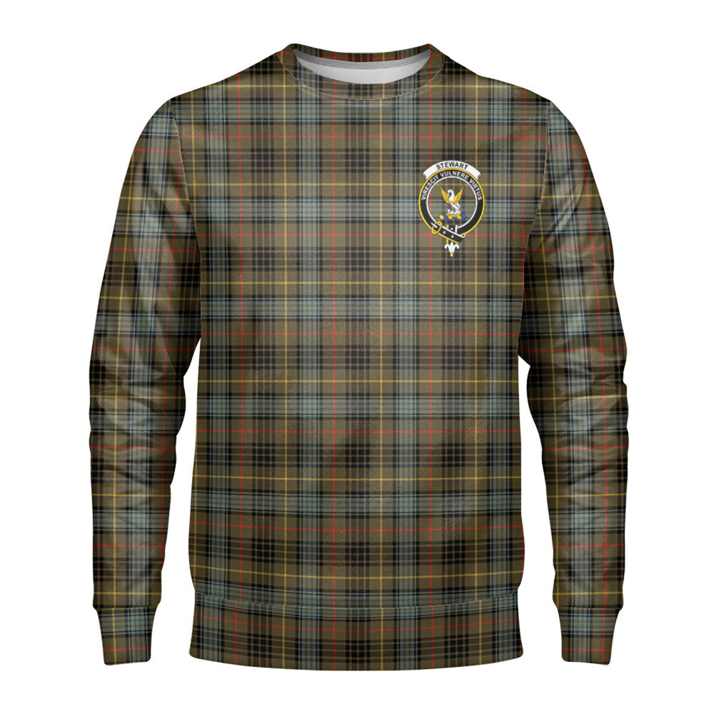 Stewart Hunting Weathered Tartan Crest Sweatshirt