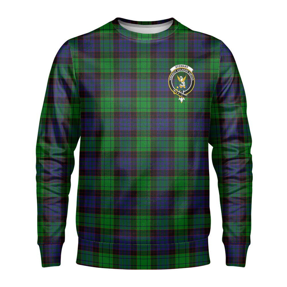 Stewart Old Modern Tartan Crest Sweatshirt