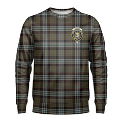 Stewart Old Weathered Tartan Crest Sweatshirt