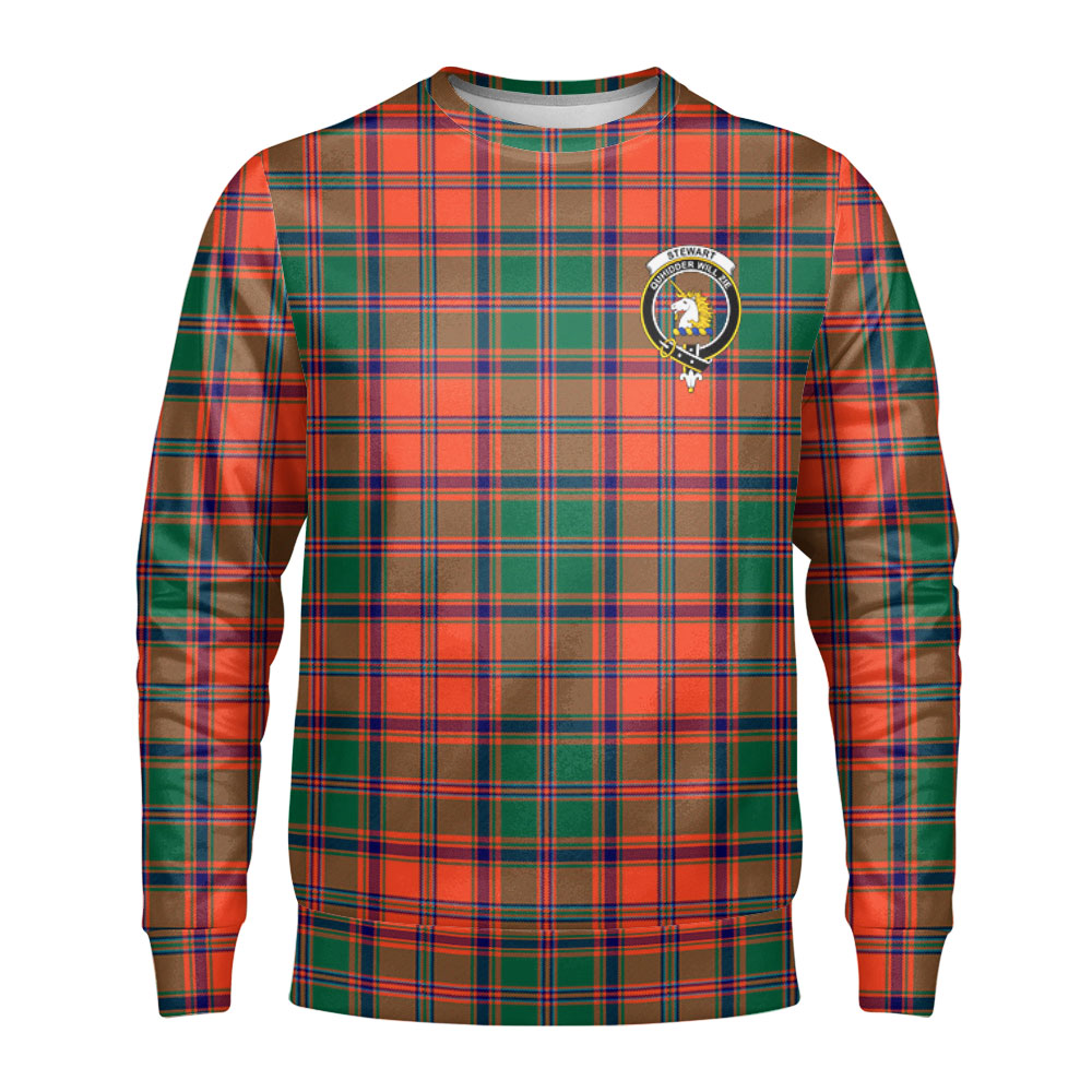 Stewart of Appin Ancient Tartan Crest Sweatshirt